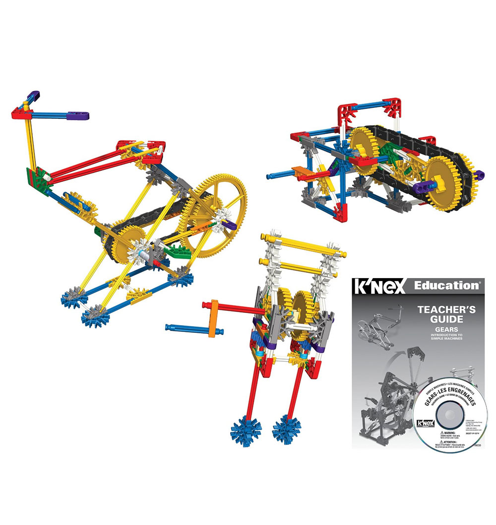 Knex Education Intro to simple machines Gears Nordic Games